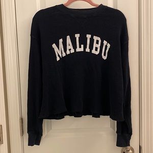 Malibu Graphic Long Sleeve Top - Women’s Small